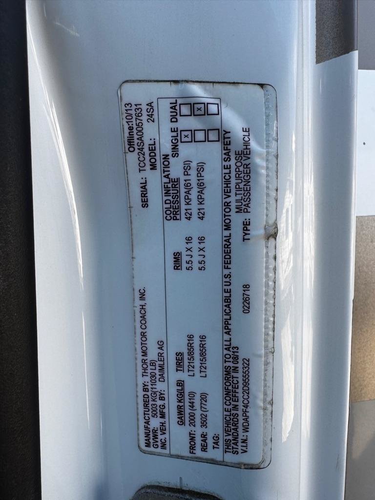 Used 2013 Mercedes-Benz Sprinter 3500 image 11