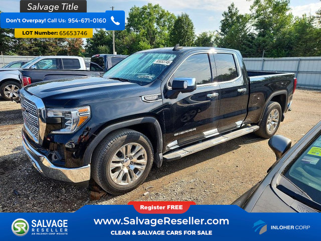 Used 2021 GMC Sierra 1500 SLE RWD image 1