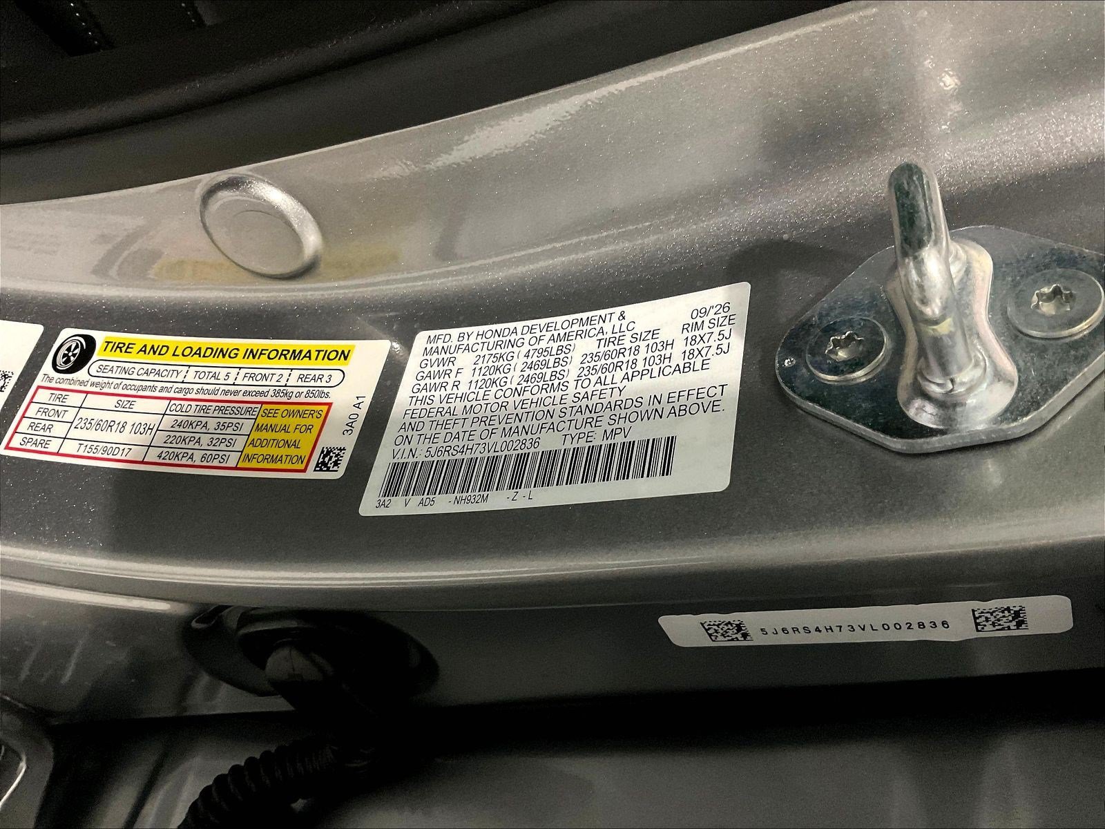 New 2027 Honda CR-V EX-L image 21