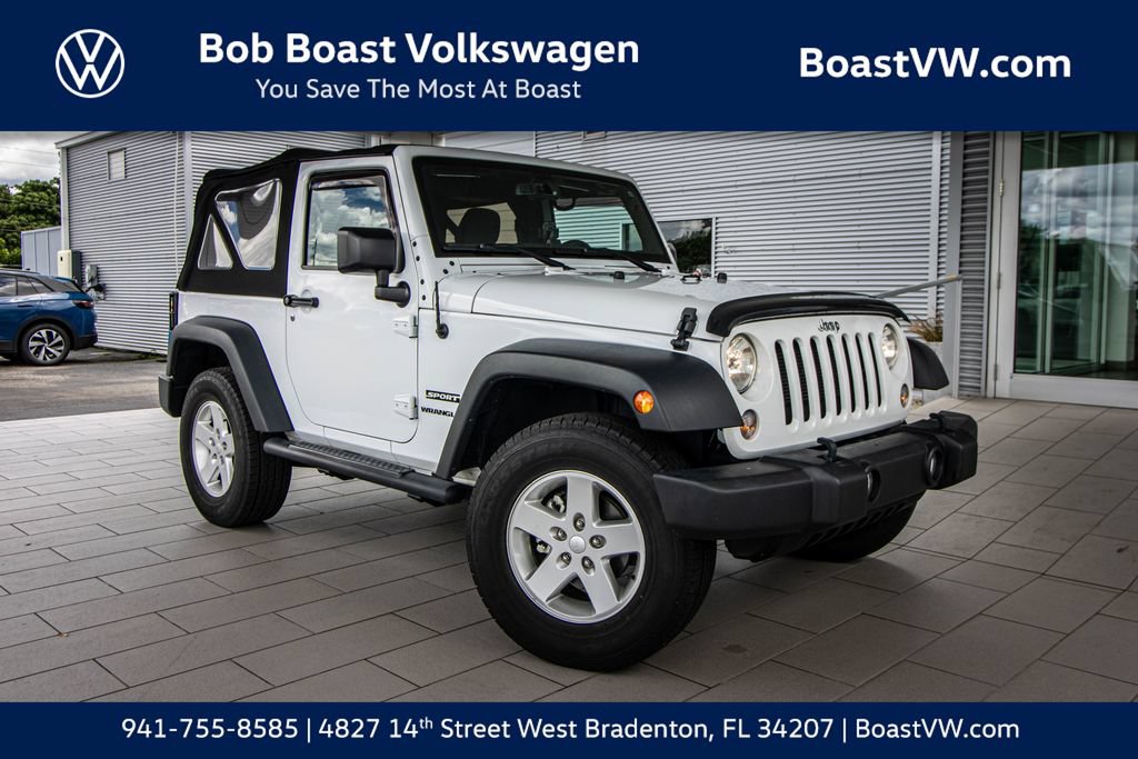 Used 2016 Jeep Wrangler Sport w/ Quick Order Package 24S AWD/4WD image 1