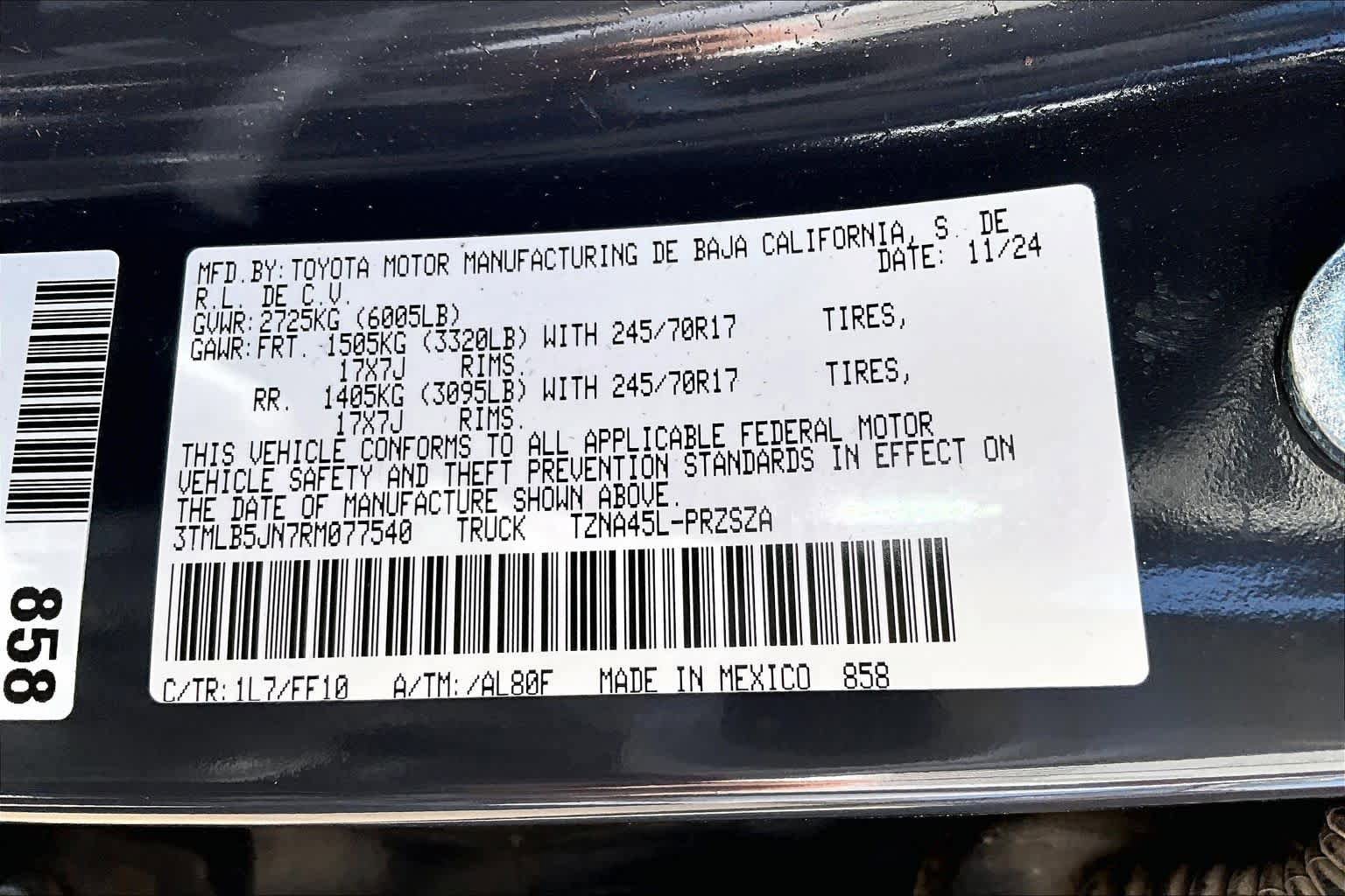 Used 2024 Toyota Tacoma SR5 image 33