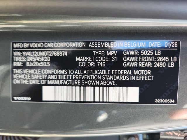 New 2026 Volvo XC40 B5 Ultra w/ Climate Package AWD/4WD image 25