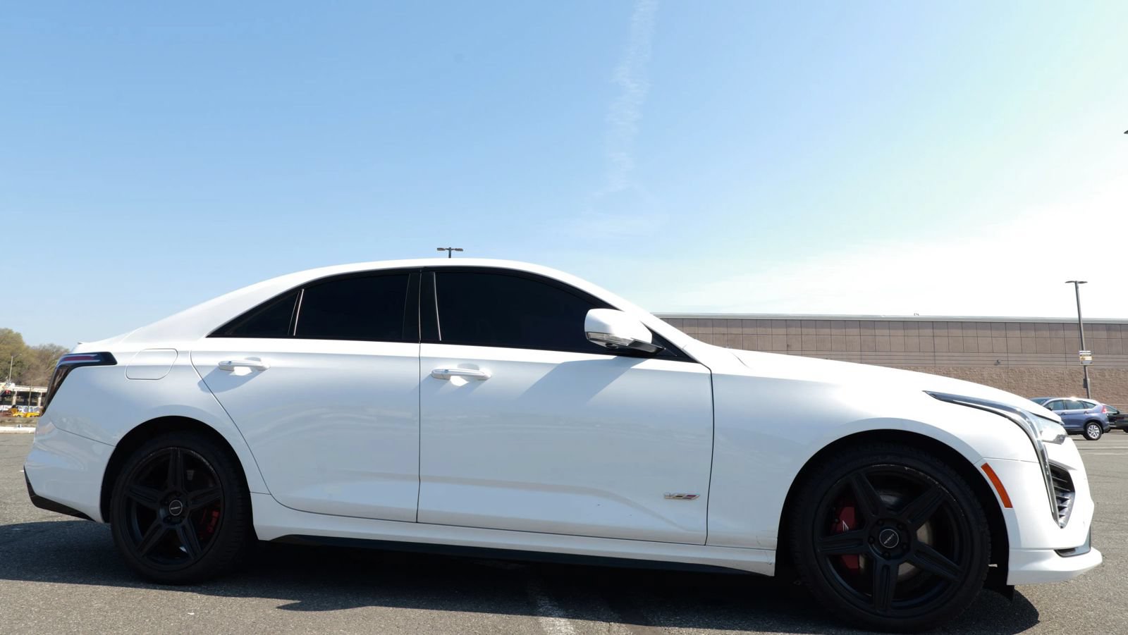 Used 2021 Cadillac CT4 V w/ Technology Package AWD/4WD image 11