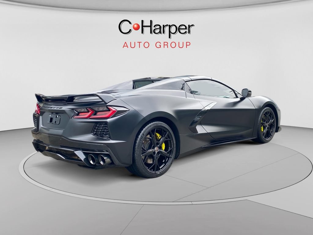 Certified 2022 Chevrolet Corvette Stingray Premium Conv w/ Z51 Performance Package RWD image 3