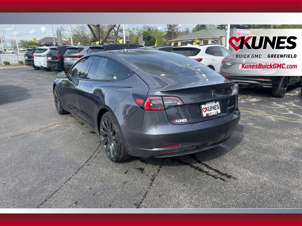 Used 2021 Tesla Model 3 Performance AWD/4WD image 9