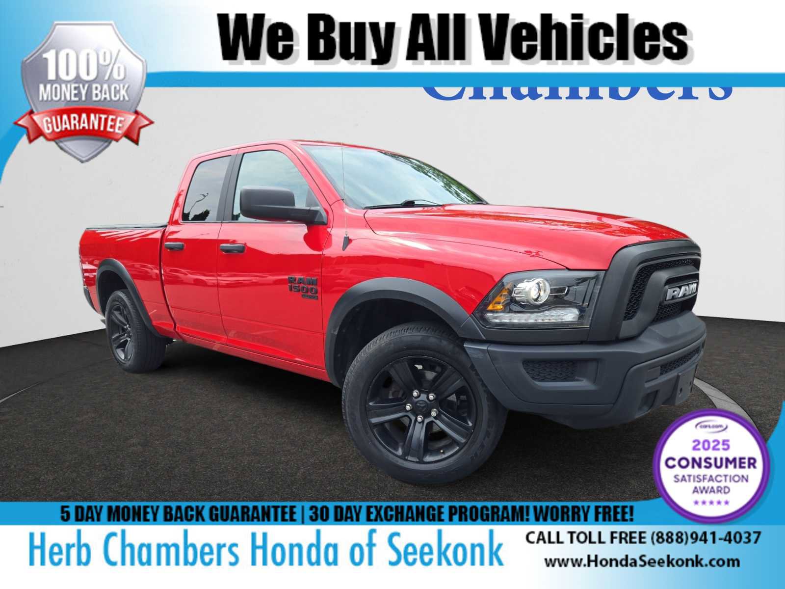 Used 2021 RAM 1500 Classic Warlock image 1