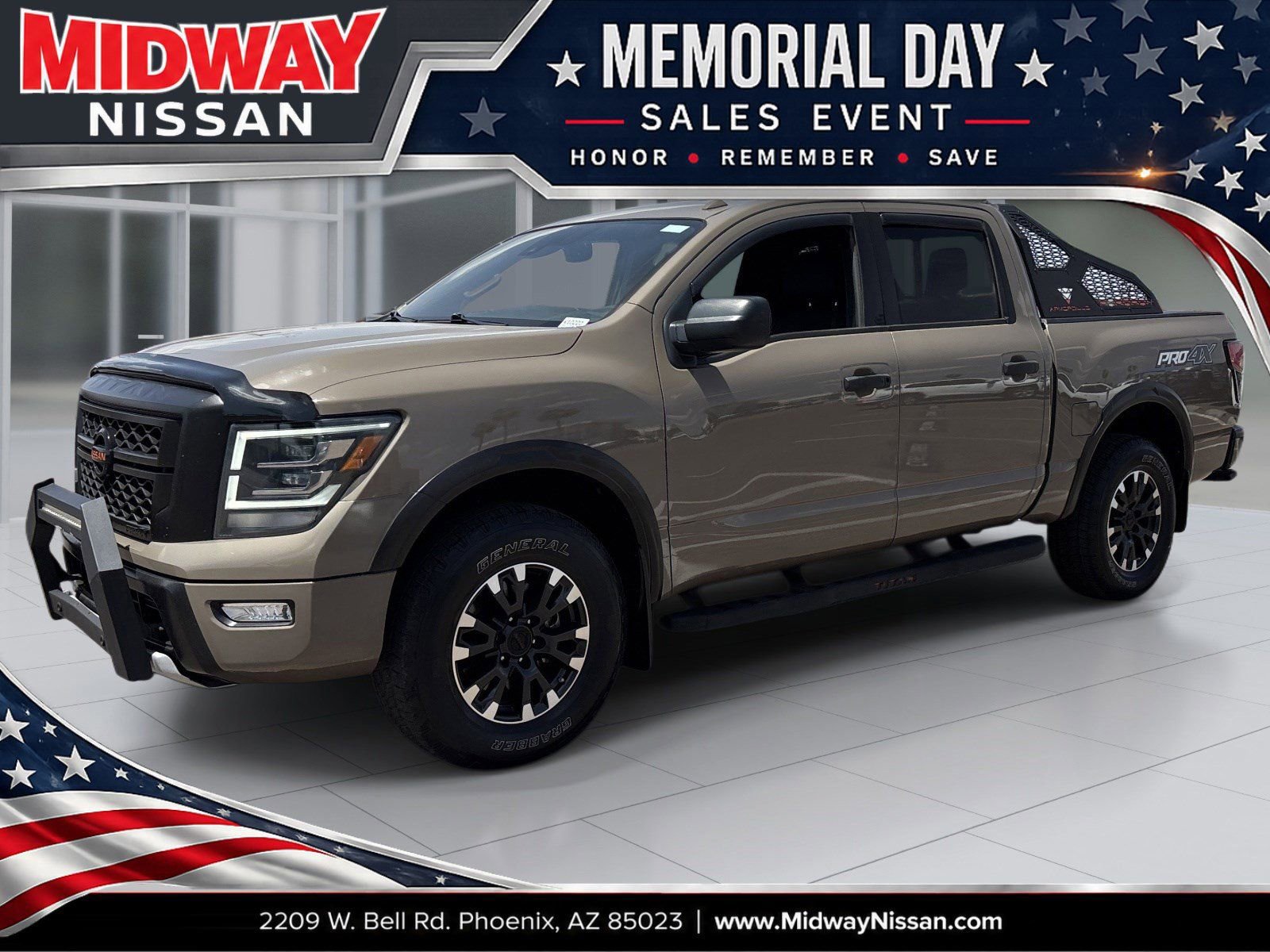 Used 2021 Nissan Titan PRO-4X w/ Off Road Protection Package