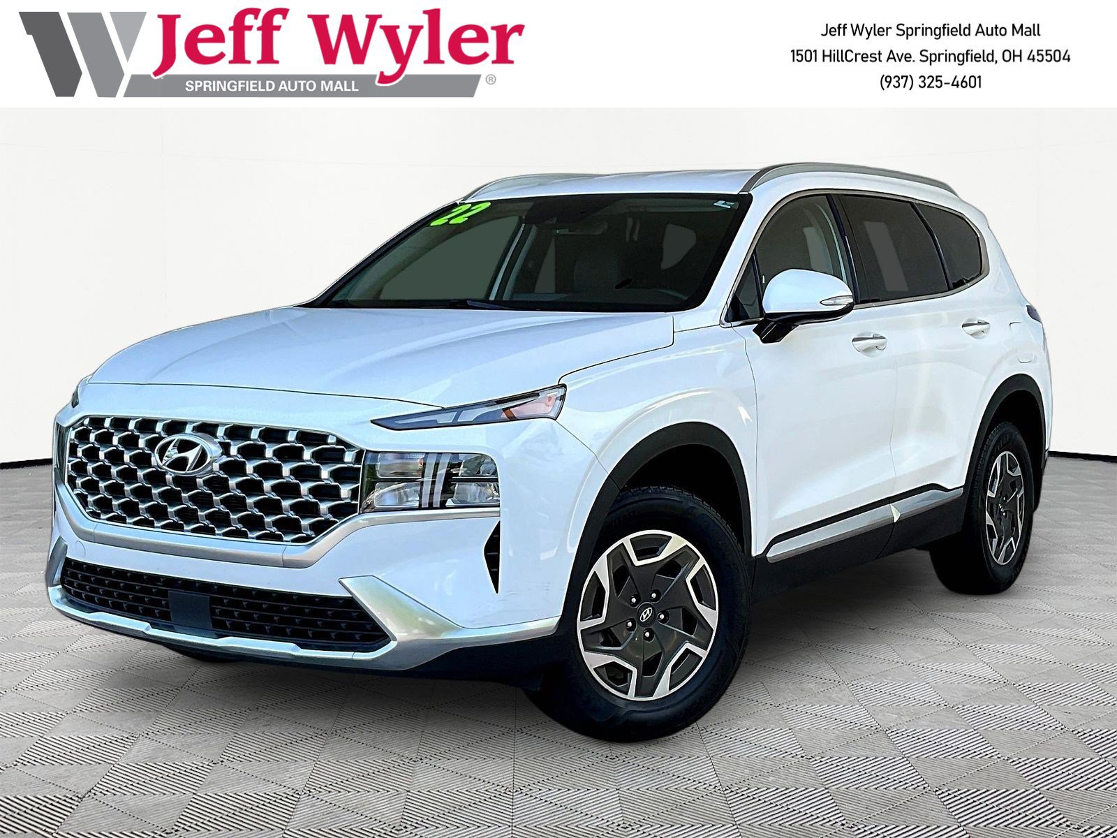 Used 2022 Hyundai Santa Fe Blue AWD/4WD image 1