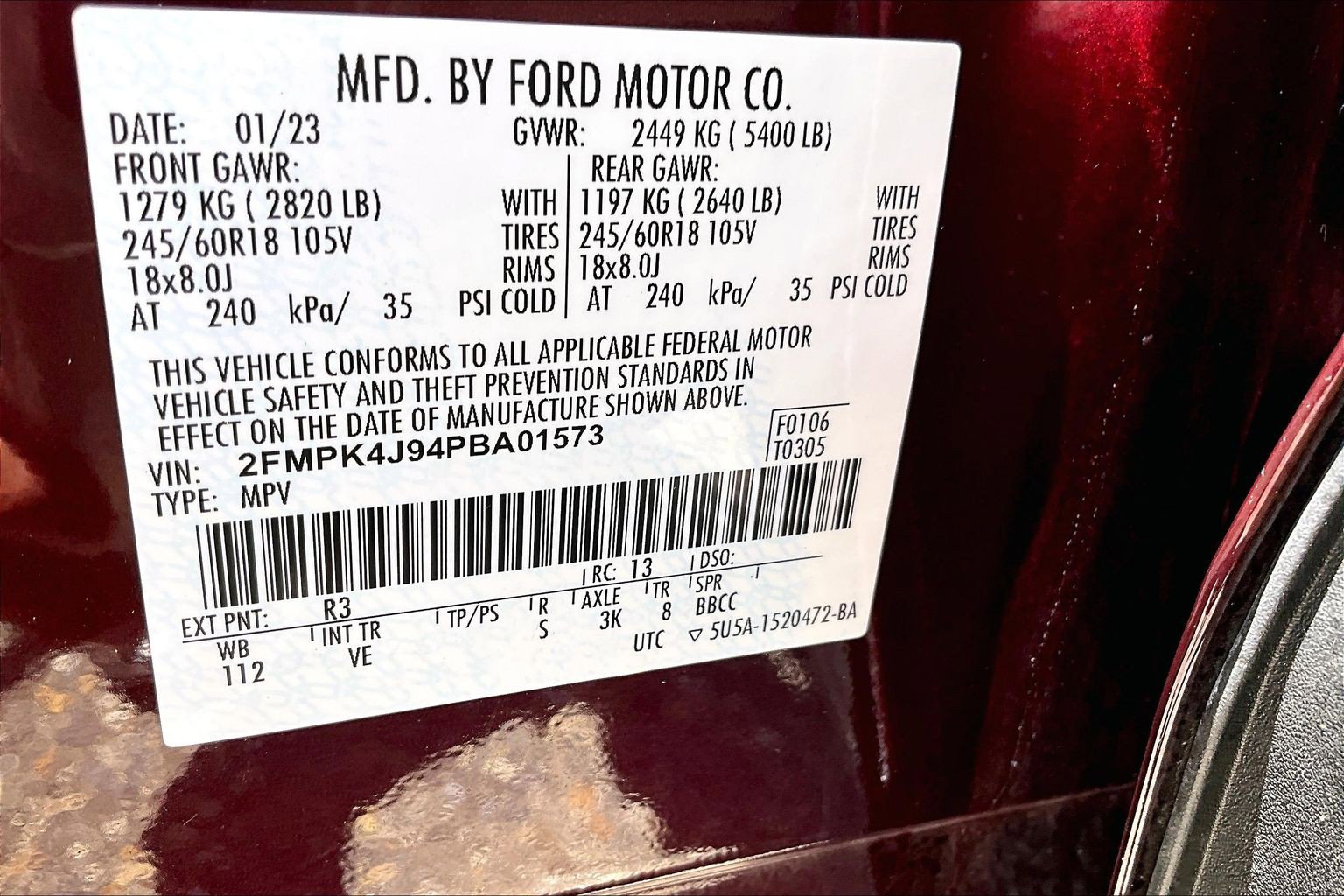 Used 2023 Ford Edge SEL w/ Convenience Package AWD/4WD image 34