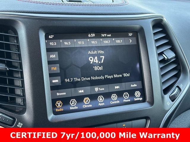 Certified 2022 Jeep Cherokee Trailhawk AWD/4WD image 22