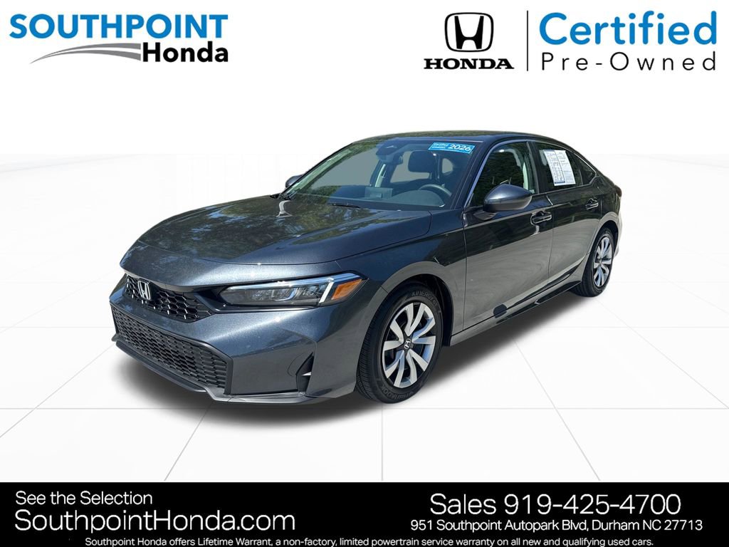 Certified 2026 Honda Civic LX image 3