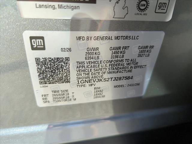 New 2026 Chevrolet Traverse Z71 w/ Driver Confidence Package image 17