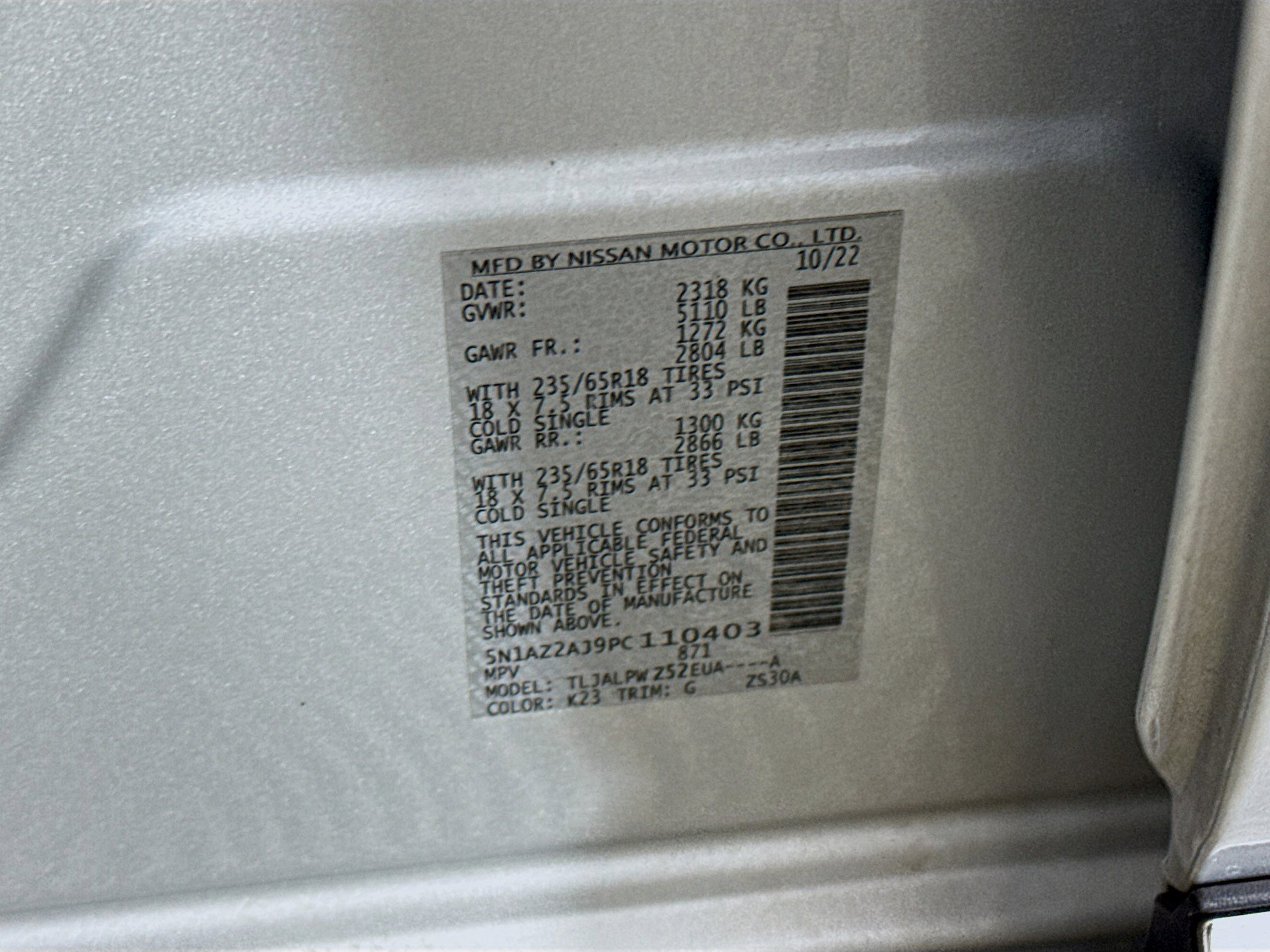 Used 2023 Nissan Murano S image 40