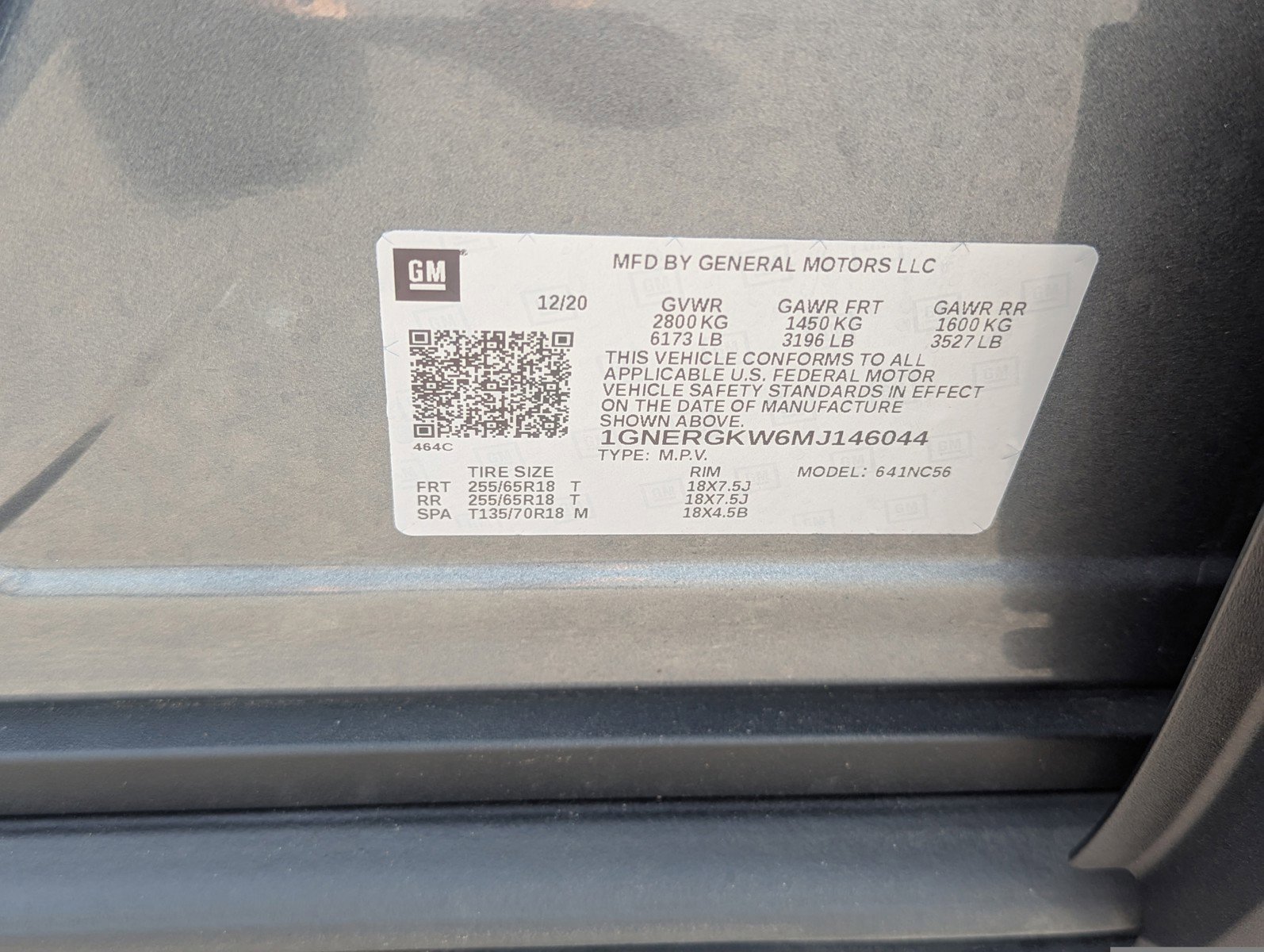 Certified 2021 Chevrolet Traverse LT image 36