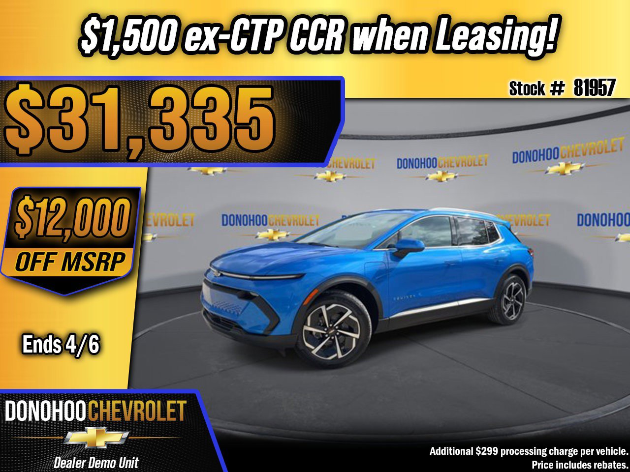 New 2026 Chevrolet Equinox EV LT image 1