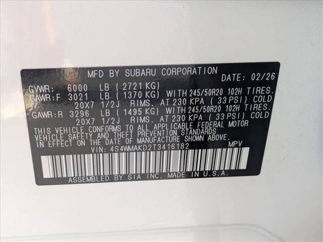 New 2026 Subaru Ascent Touring image 19