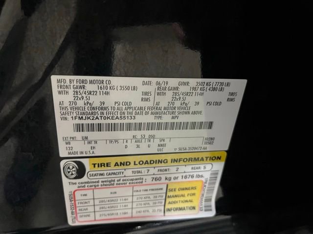 Used 2019 Ford Expedition Max Limited w/ Equipment Group 303A AWD/4WD image 29