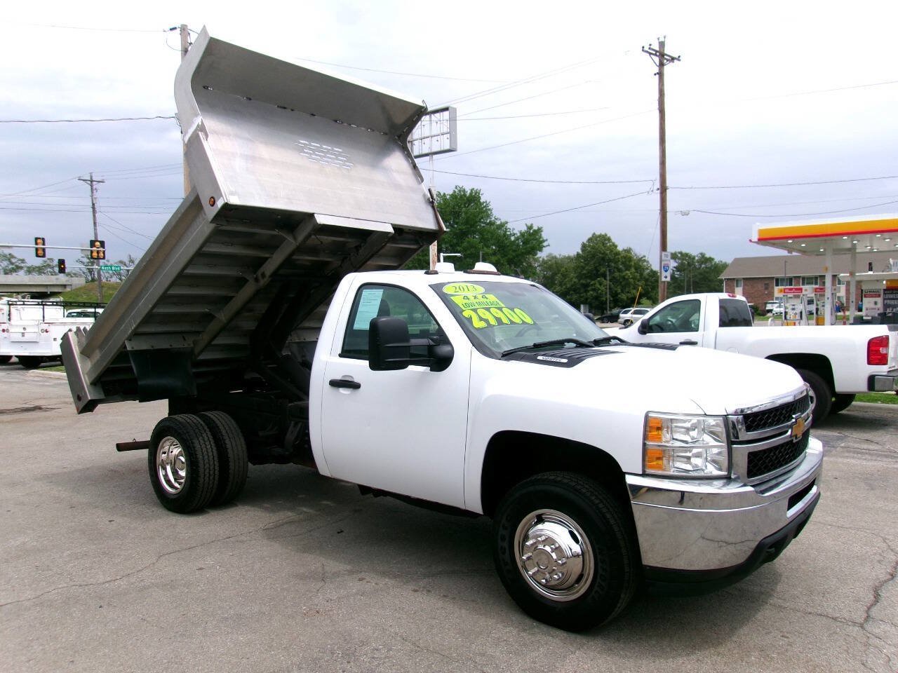 Used 2013 Chevrolet Silverado 3500 W/T w/ Snow Plow Prep Package AWD/4WD image 11