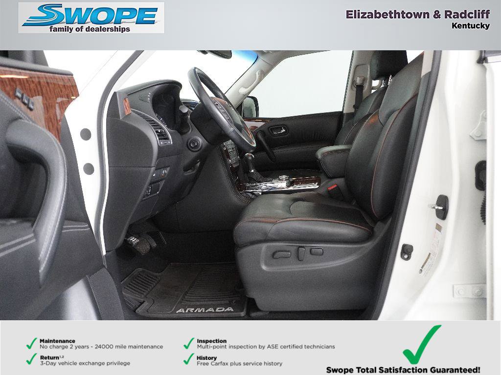 Used 2017 Nissan Armada Platinum w/ Captain Seat Package image 14