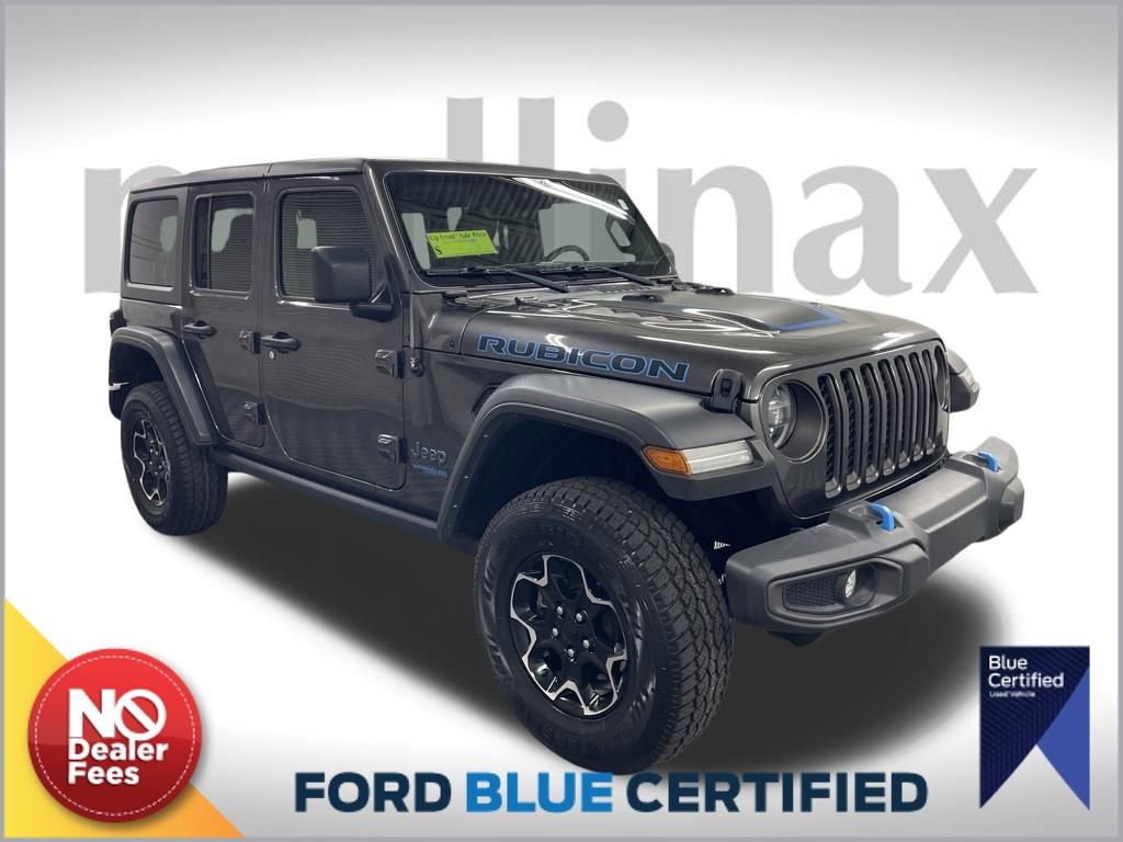 Used 2021 Jeep Wrangler Unlimited Rubicon 4xe w/ Cold Weather Group
