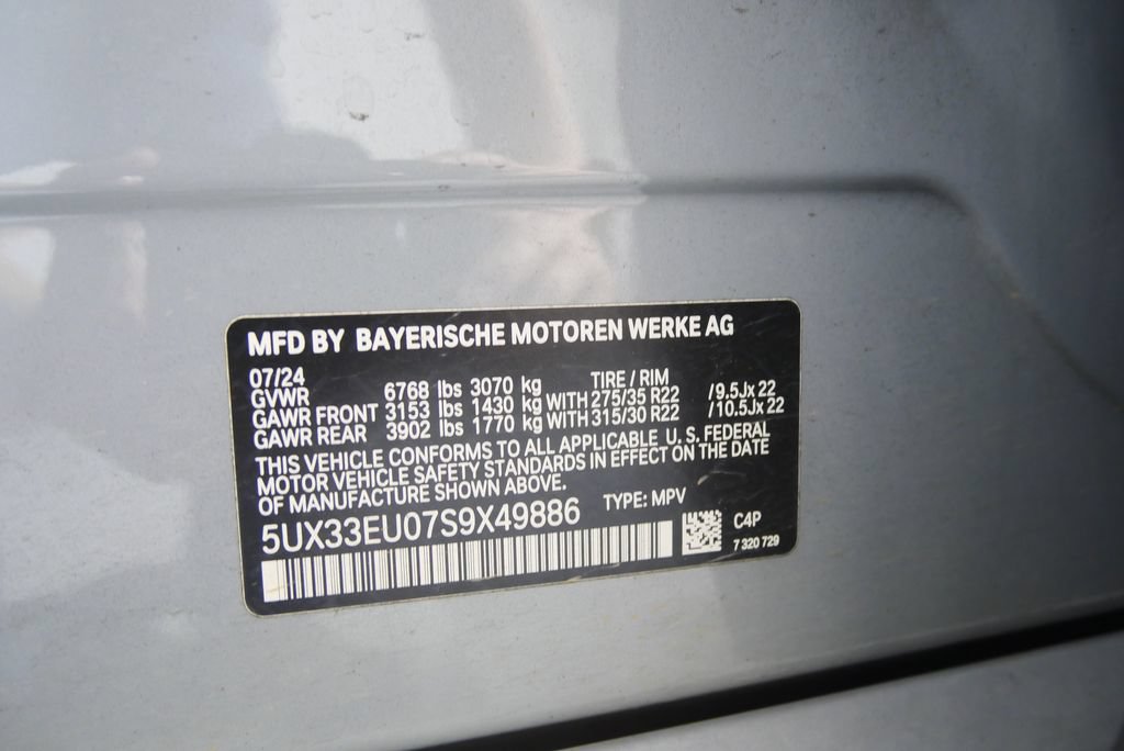 Certified 2025 BMW X5 M60i w/ Climate Comfort Package AWD/4WD image 16