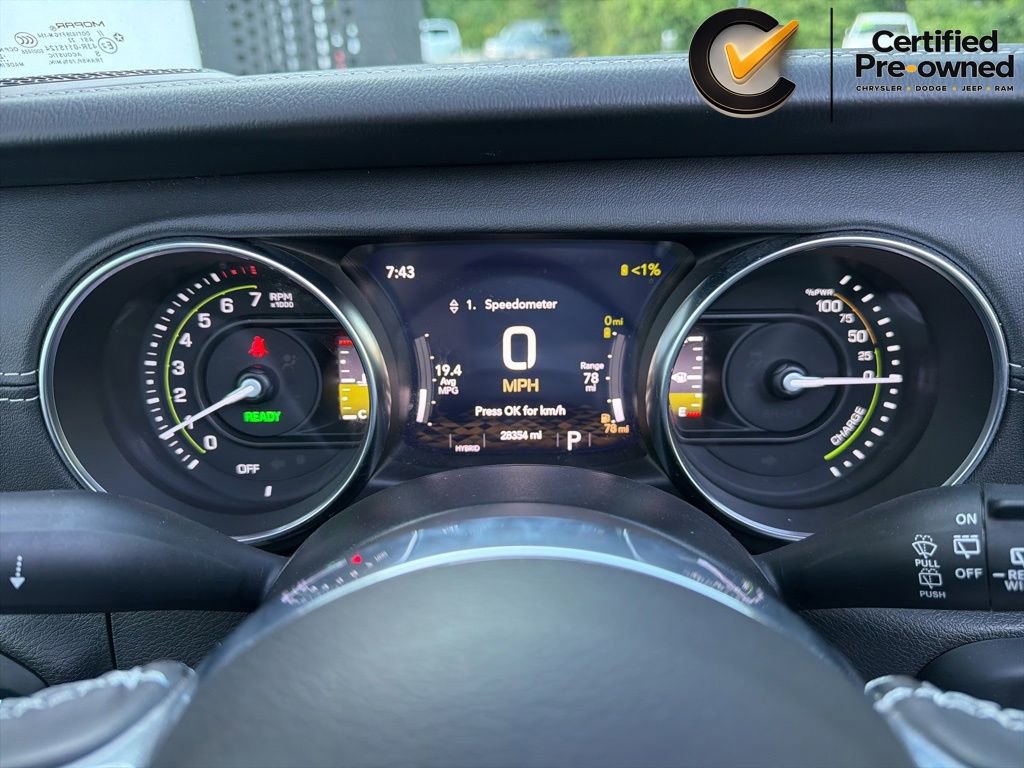 Certified 2022 Jeep Wrangler Unlimited Sahara w/ Cold Weather Group AWD/4WD image 47
