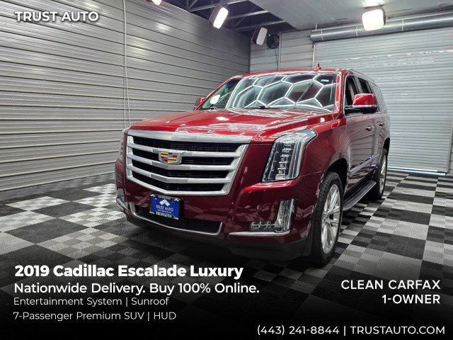 Used 2019 Cadillac Escalade Luxury AWD/4WD image 1