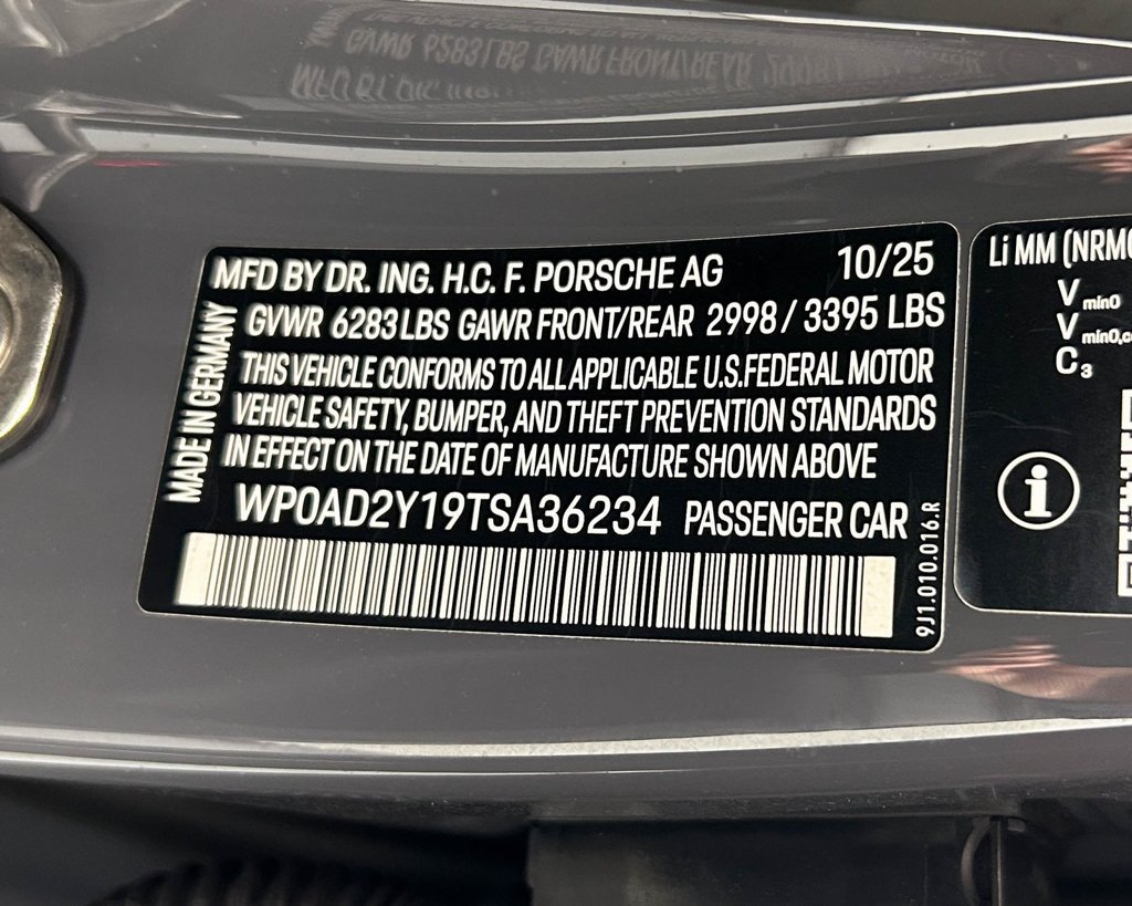 New 2026 Porsche Taycan GTS AWD/4WD image 32