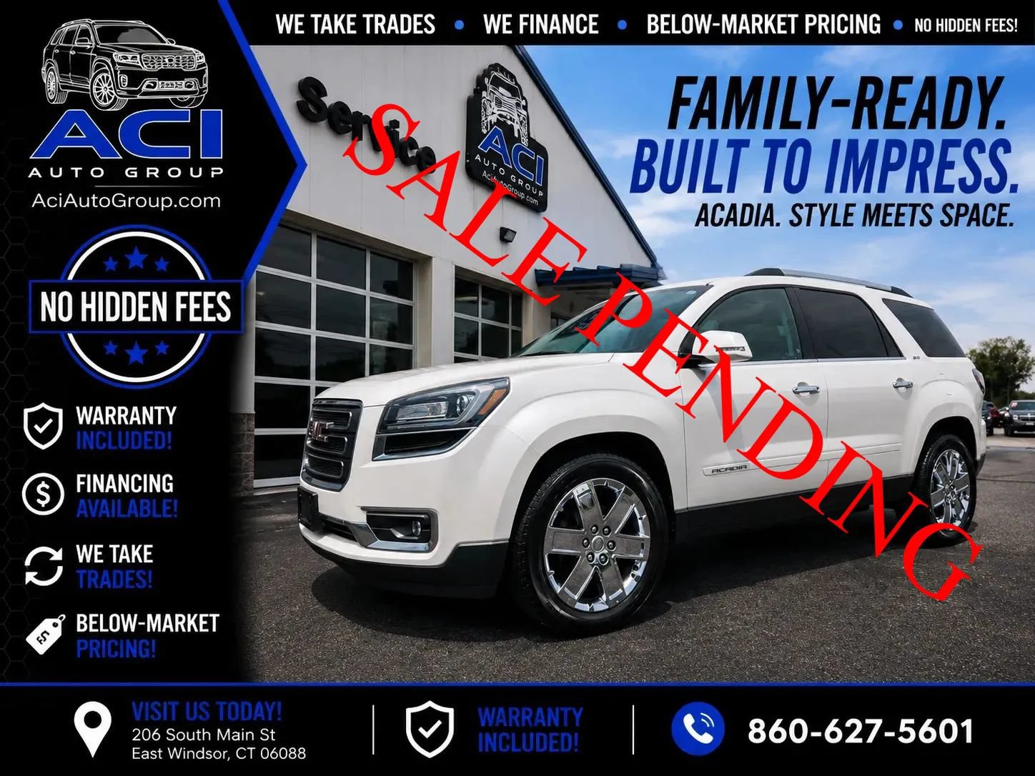 Used 2017 GMC Acadia Limited SLT AWD/4WD image 2