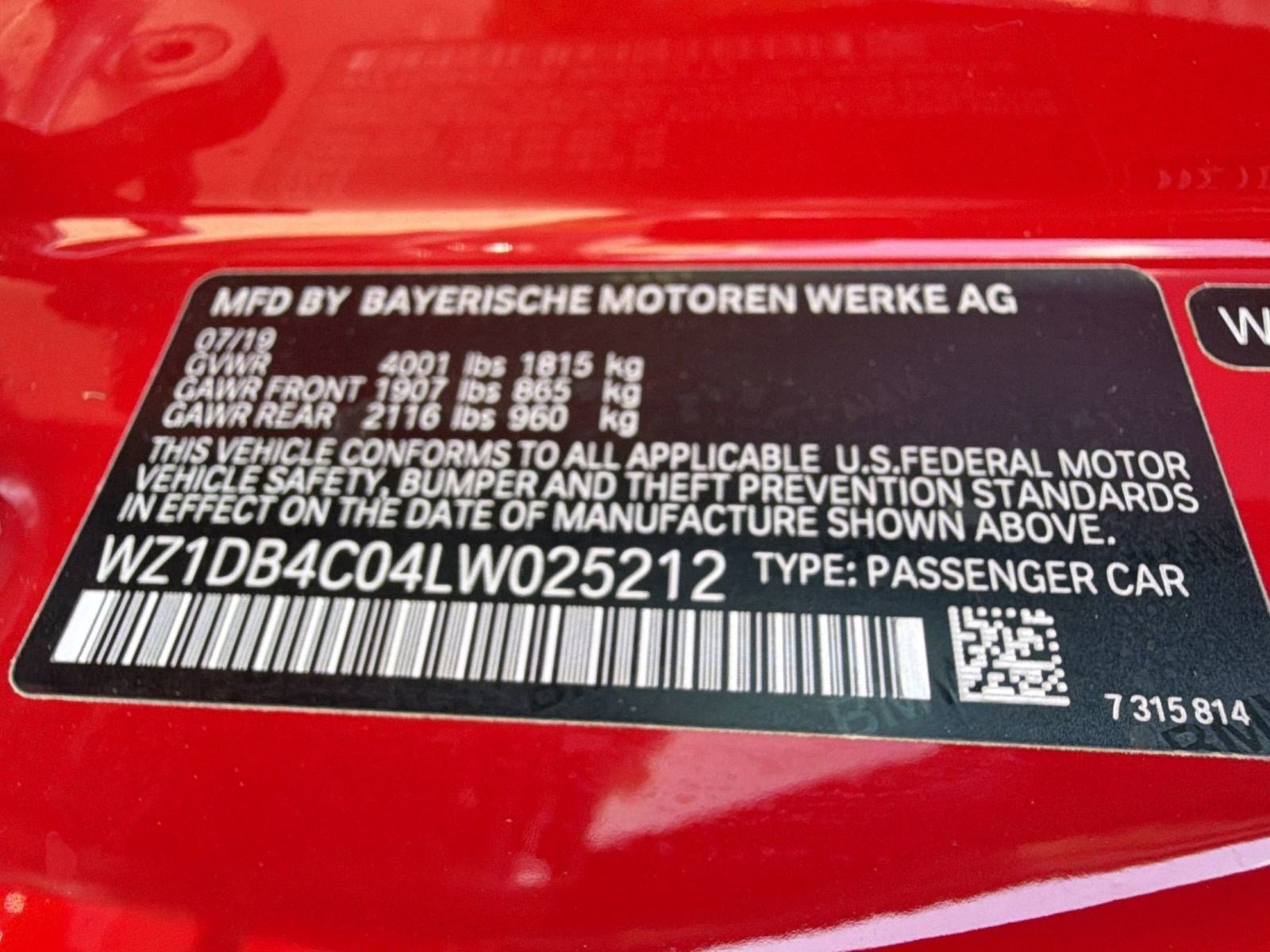 Used 2020 Toyota Supra w/ Navigation & JBL Package image 18