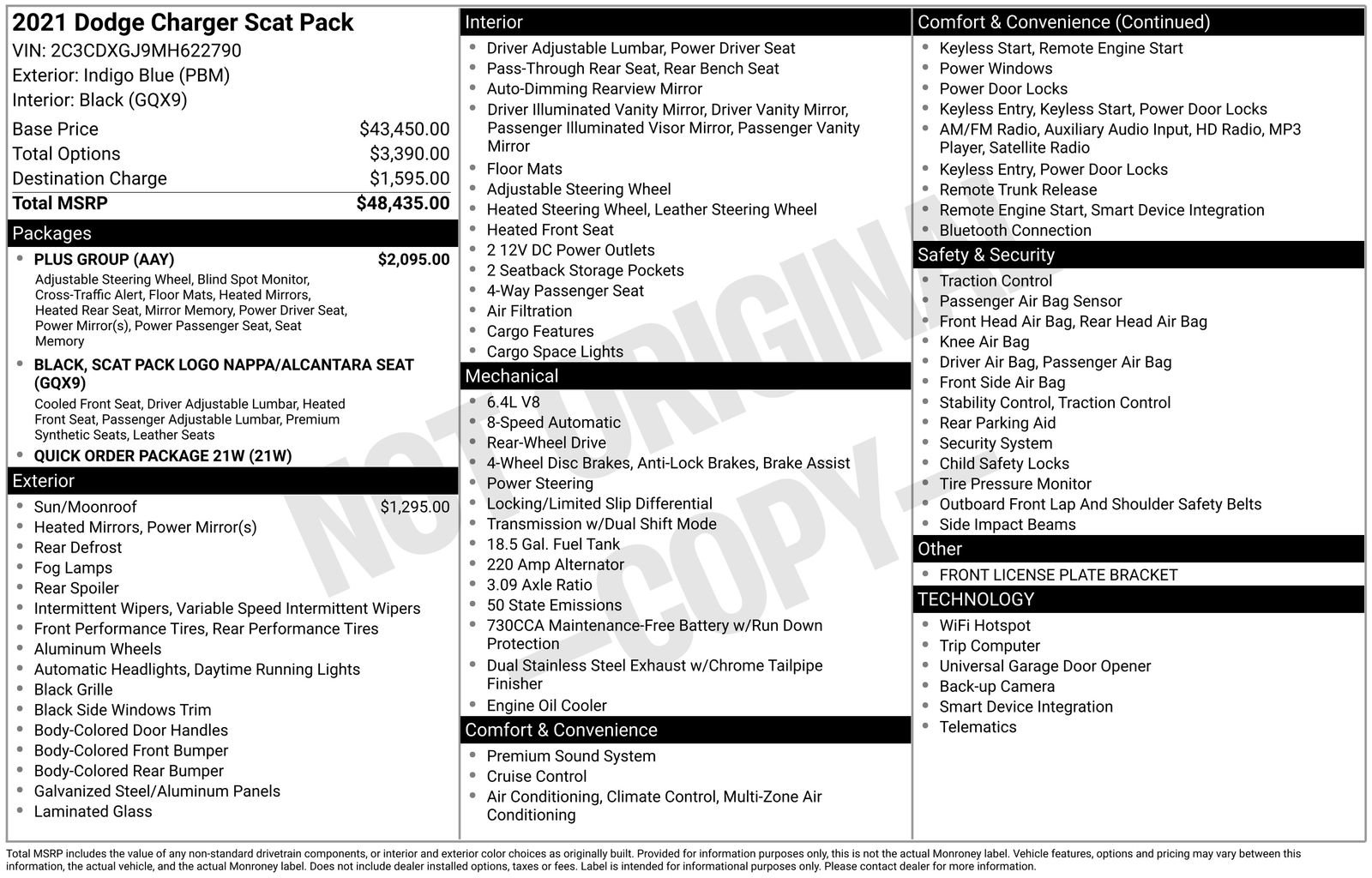 Used 2021 Dodge Charger Scat Pack w/ Plus Group image 34