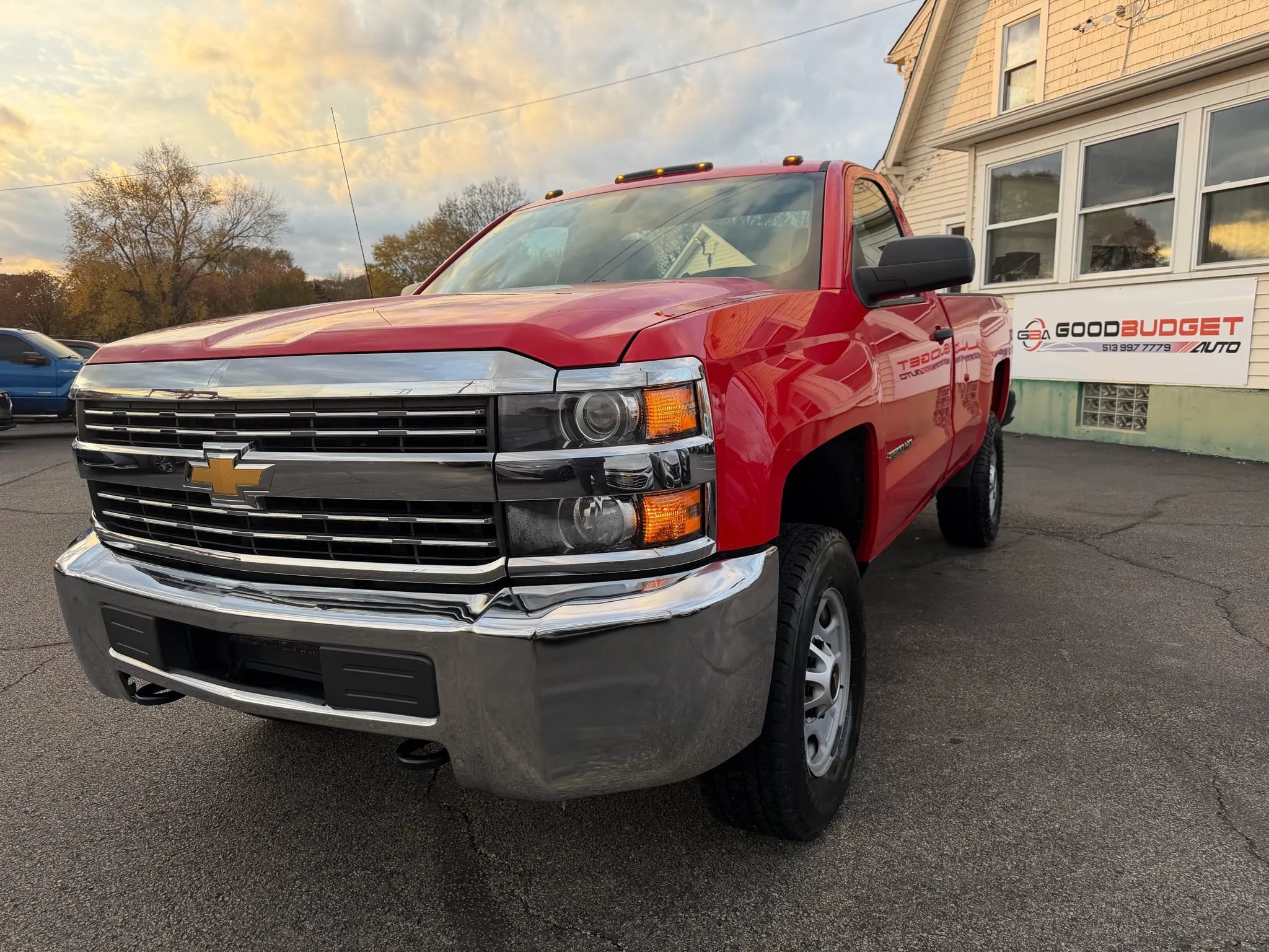 Used 2018 Chevrolet Silverado 2500 W/T w/ Snow Plow Prep Package AWD/4WD image 1