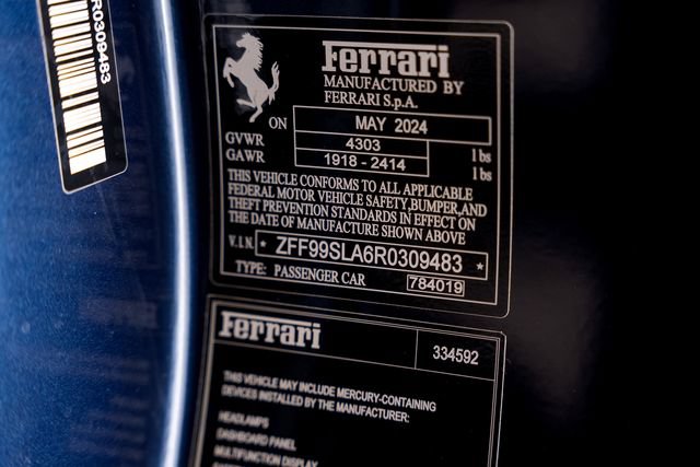 Certified 2024 Ferrari 296 GTB RWD image 61