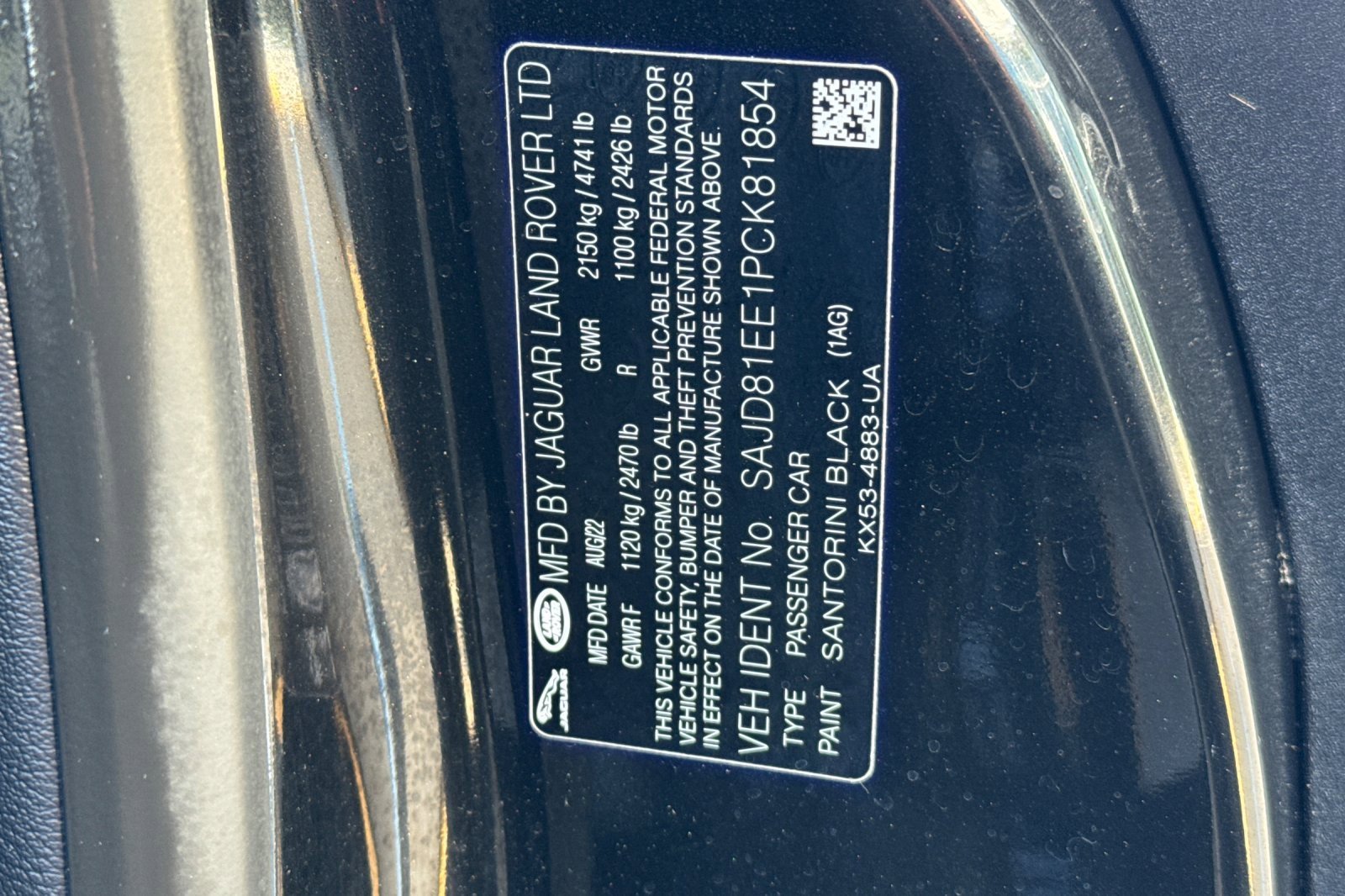 Used 2023 Jaguar F-TYPE R-Dynamic image 50