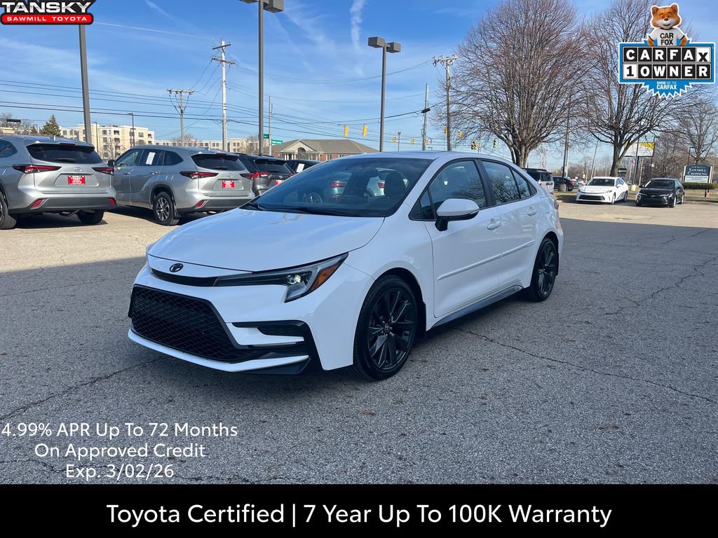 Certified 2024 Toyota Corolla XSE