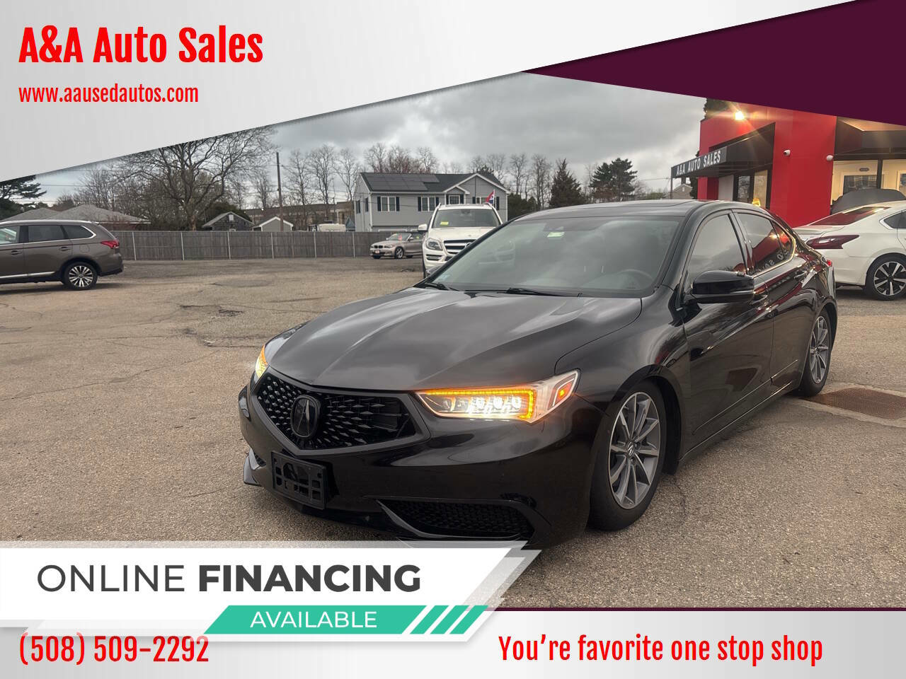 Used 2018 Acura TLX w/ Technology Package FWD image 1