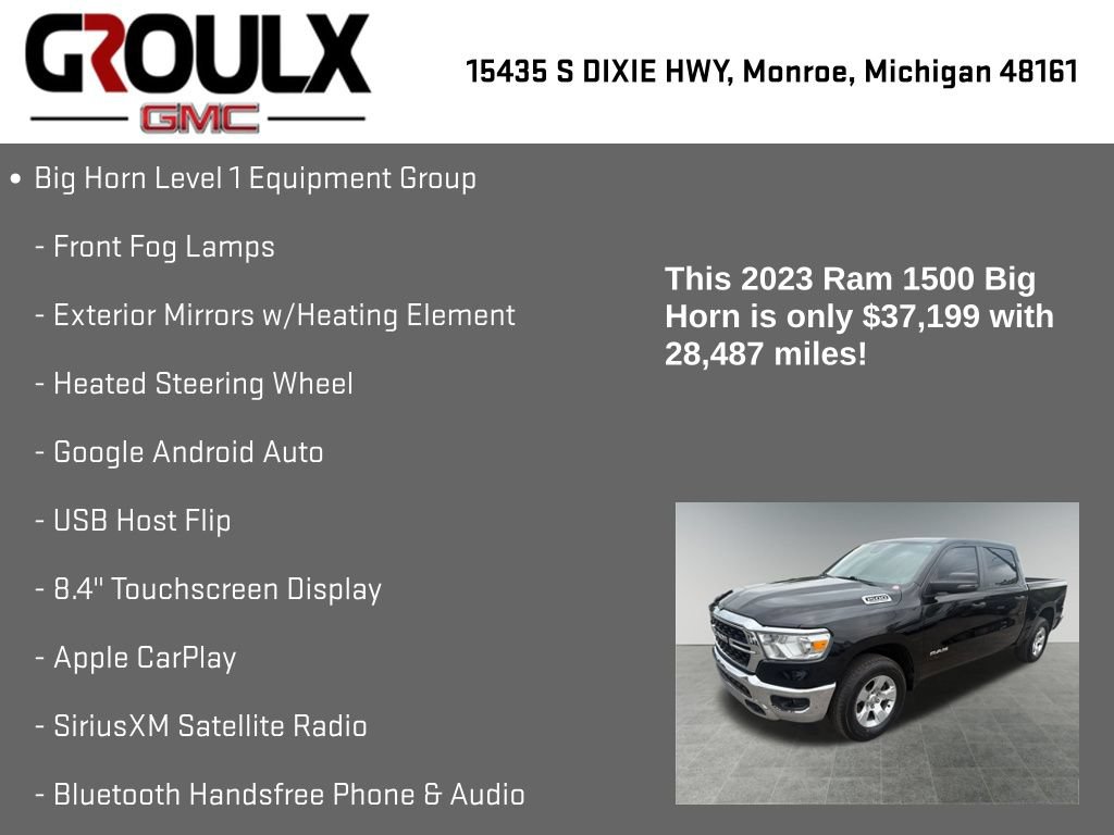 Used 2023 RAM 1500 Big Horn AWD/4WD image 22