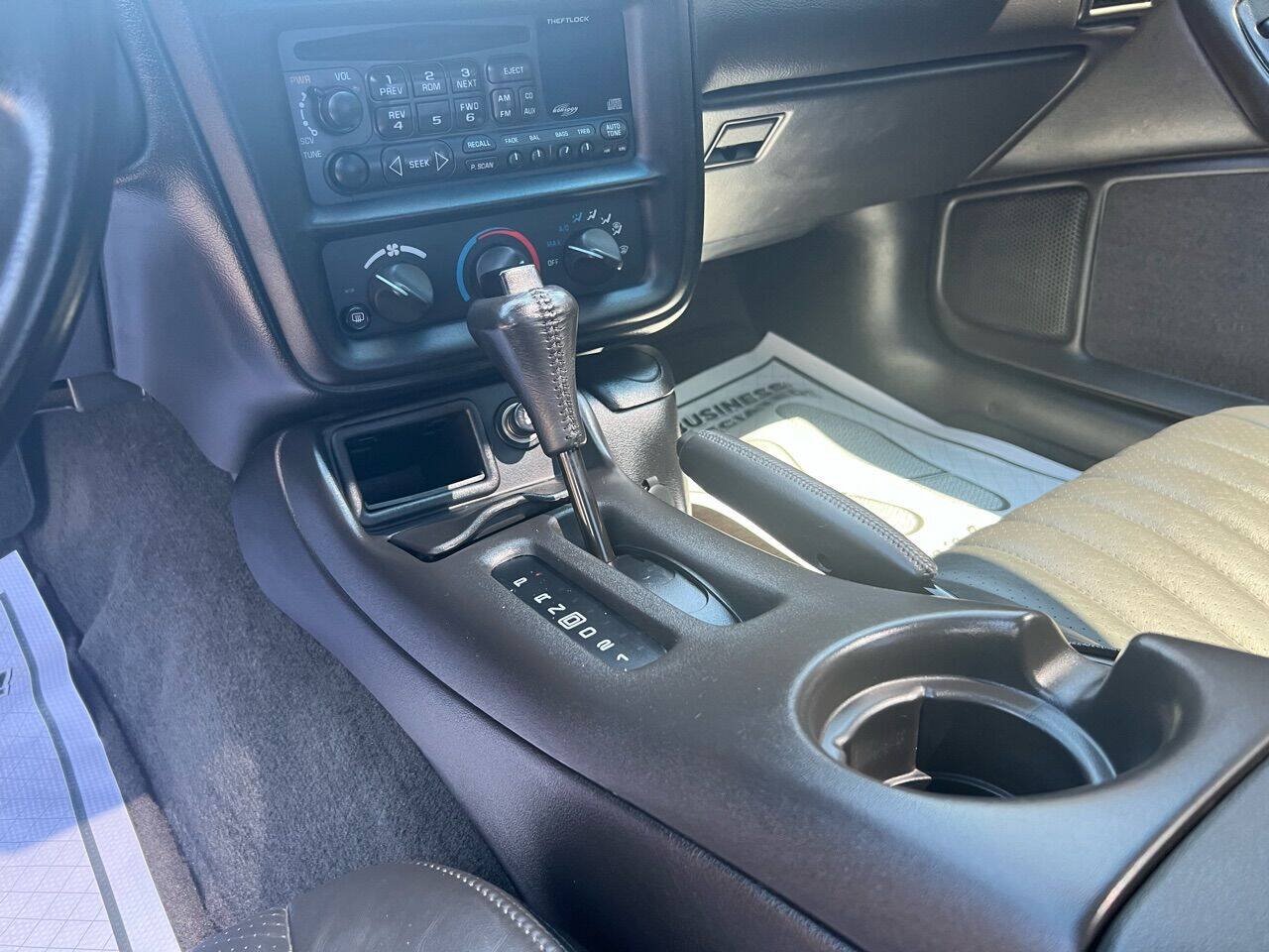 Used 2002 Chevrolet Camaro Z28 w/ Preferred Equipment Group 2 RWD image 90