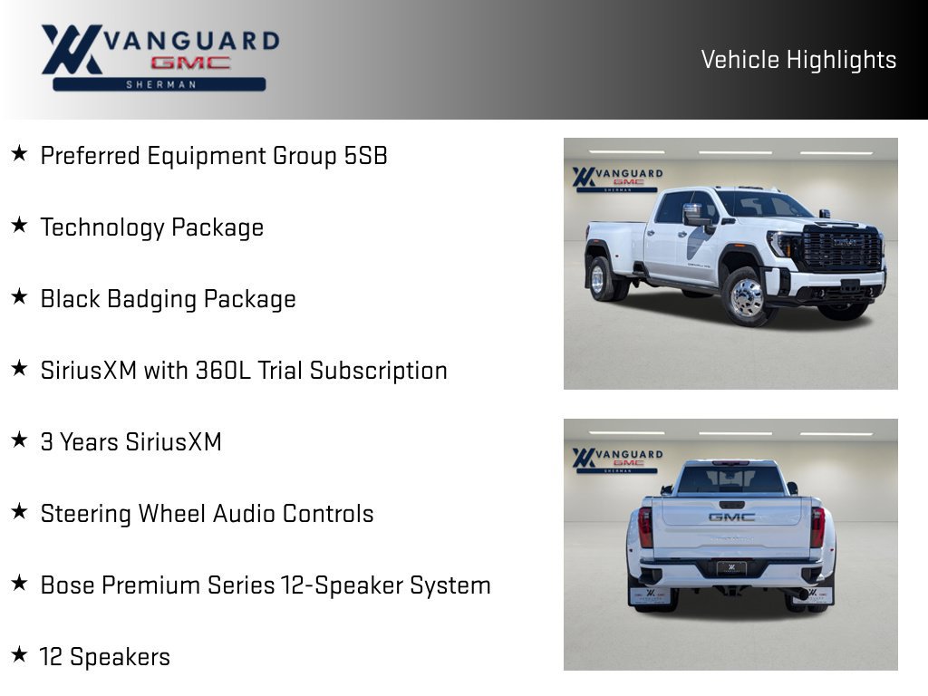 New 2026 GMC Sierra 3500 Denali Ultimate w/ LPO, Black Badging Package AWD/4WD image 11