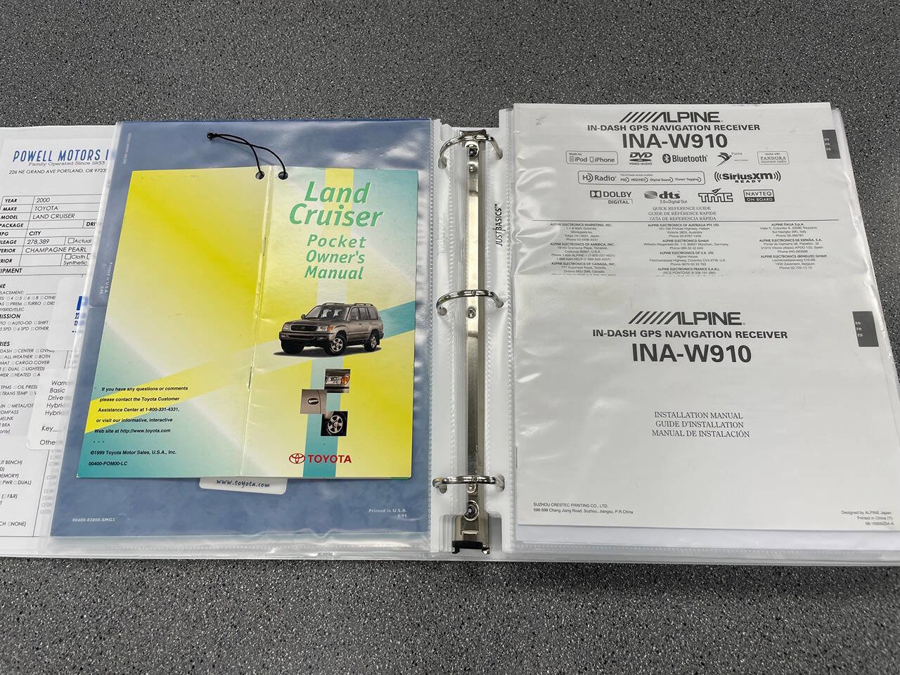 Used 2000 Toyota Land Cruiser AWD/4WD image 19