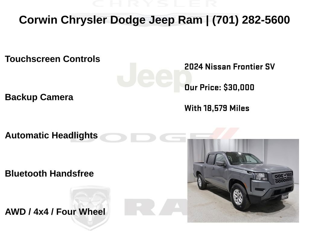 Used 2024 Nissan Frontier SV AWD/4WD image 6