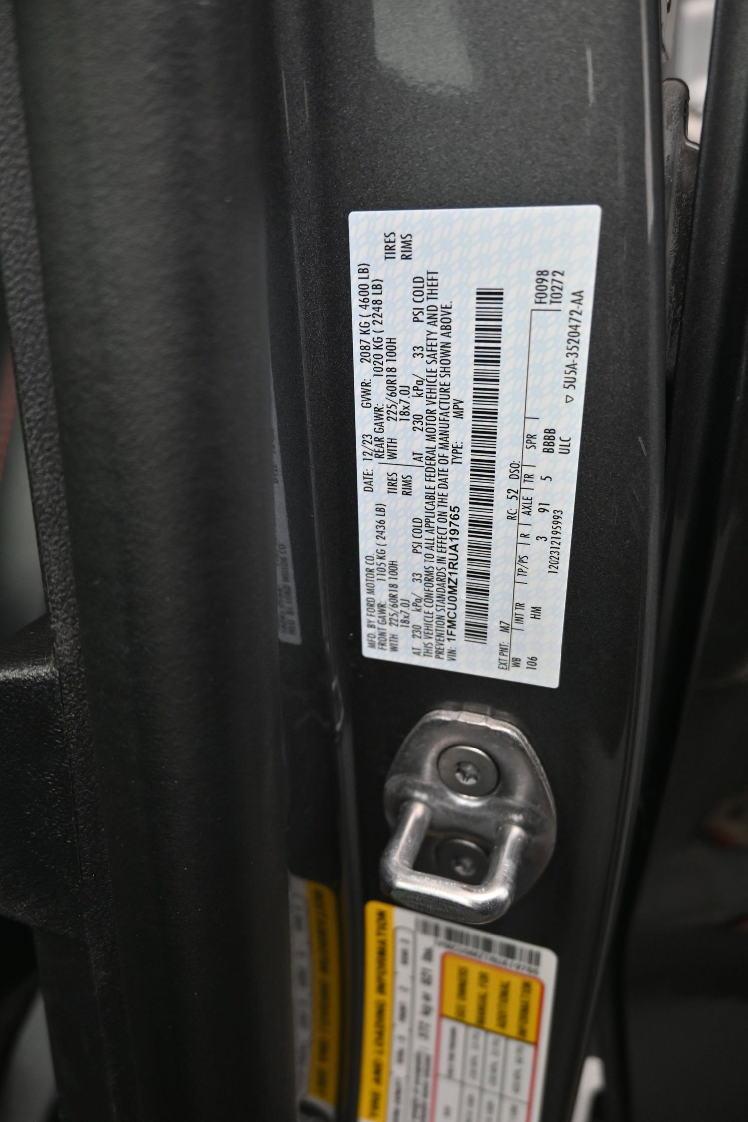 Used 2024 Ford Escape ST-Line w/ Equipment Group 301A image 15