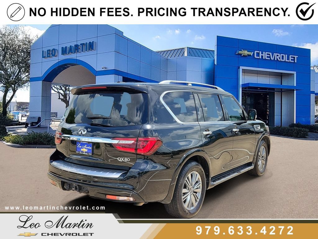 Used 2022 INFINITI QX80 Luxe w/ Cargo Package RWD image 3