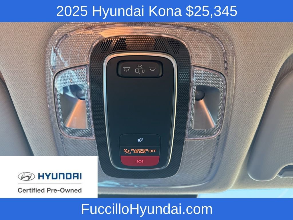 Certified 2025 Hyundai Kona SEL image 21