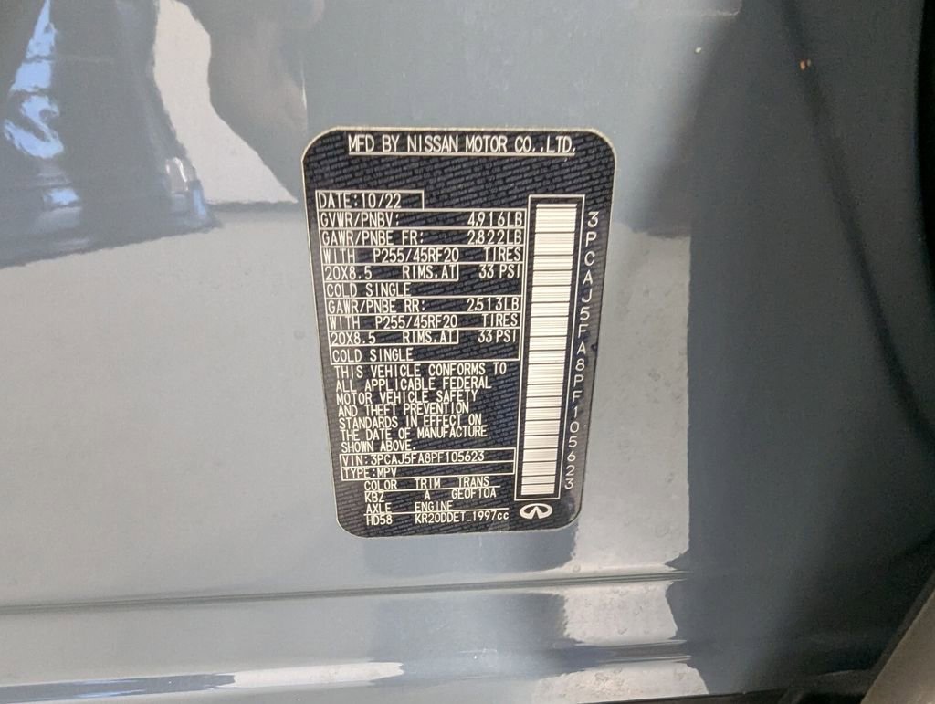 Used 2023 INFINITI QX50 Sport image 28