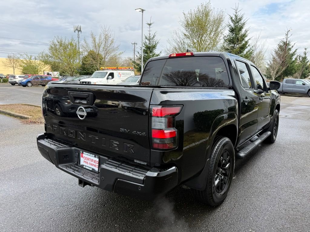 Certified 2023 Nissan Frontier SV w/ Midnight Edition Package image 6