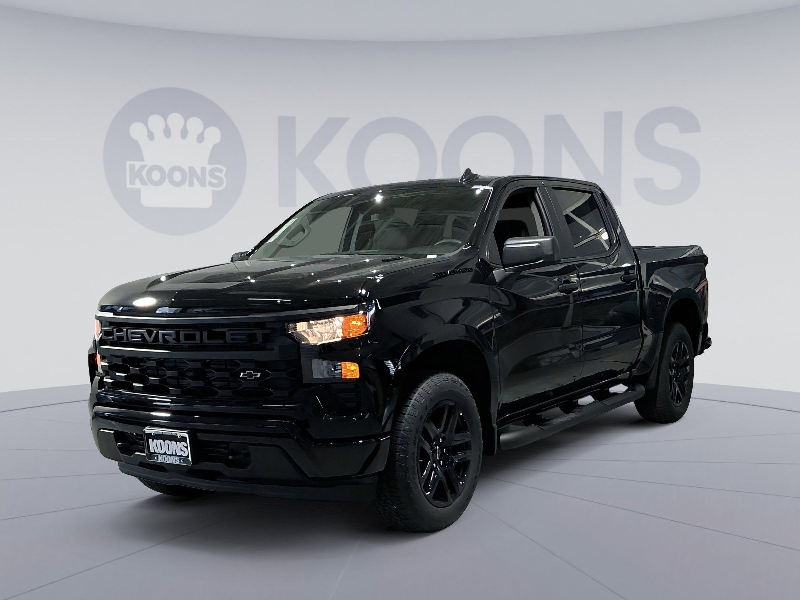 New 2026 Chevrolet Silverado 1500 Custom w/ Turbomax Blackout Package image 1