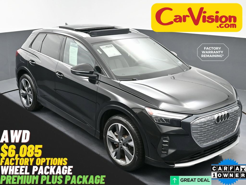 Used 2022 Audi Q4 e-tron Premium Plus w/ Premium Plus