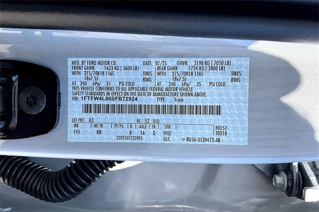 New 2025 Ford F150 Tremor w/ Equipment Group 402A High image 13