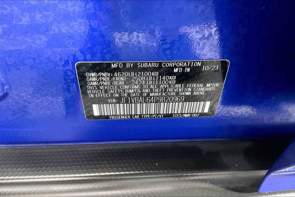 Used 2023 Subaru WRX Limited AWD/4WD image 39